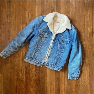 Vintage Levi’s Sherpa Lined Jean Jacket